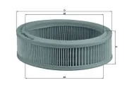 Luftfilter KNECHT LX 70