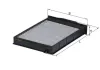 Filter, Innenraumluft KNECHT LAK 175 Bild Filter, Innenraumluft KNECHT LAK 175