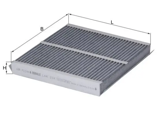 Filter, Innenraumluft KNECHT LAK 234