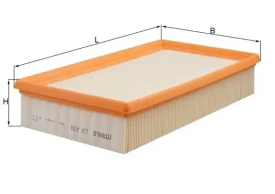 Luftfilter KNECHT LX 438 Bild Luftfilter KNECHT LX 438