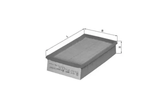 Luftfilter KNECHT LX 452 Bild Luftfilter KNECHT LX 452