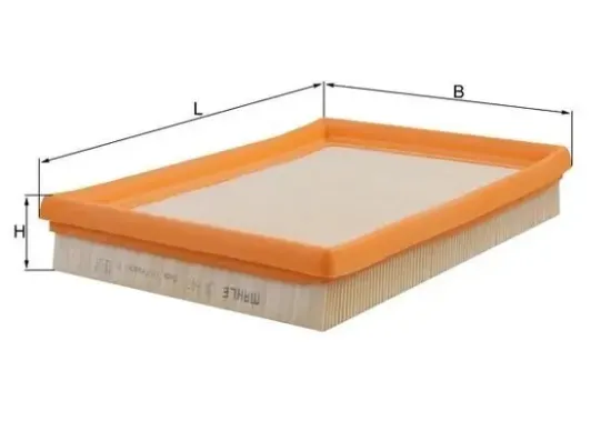 Luftfilter KNECHT LX 687 Bild Luftfilter KNECHT LX 687