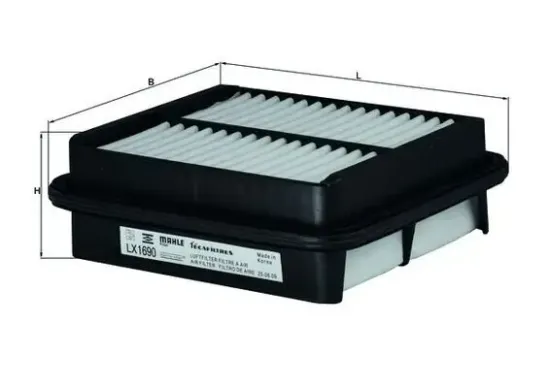 Luftfilter KNECHT LX 1690 Bild Luftfilter KNECHT LX 1690