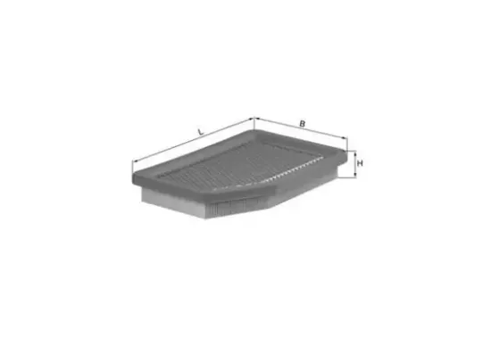 Luftfilter KNECHT LX 546 Bild Luftfilter KNECHT LX 546