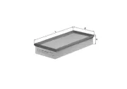 Luftfilter KNECHT LX 572