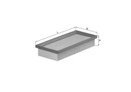 Luftfilter KNECHT LX 589 Bild Luftfilter KNECHT LX 589