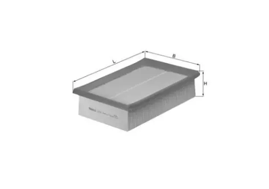 Luftfilter KNECHT LX 618 Bild Luftfilter KNECHT LX 618