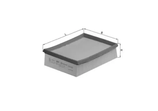 Luftfilter KNECHT LX 642 Bild Luftfilter KNECHT LX 642