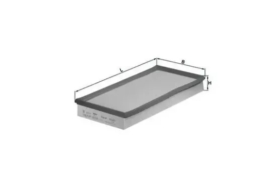 Luftfilter KNECHT LX 726 Bild Luftfilter KNECHT LX 726