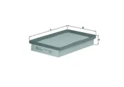 Luftfilter KNECHT LX 745