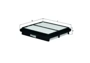 Luftfilter KNECHT LX 827