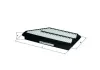 Luftfilter KNECHT LX 840 Bild Luftfilter KNECHT LX 840