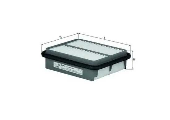 Luftfilter KNECHT LX 861 Bild Luftfilter KNECHT LX 861