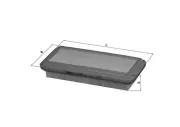 Luftfilter KNECHT LX 863