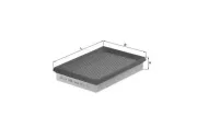 Luftfilter KNECHT LX 1038