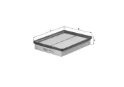 Luftfilter KNECHT LX 1039