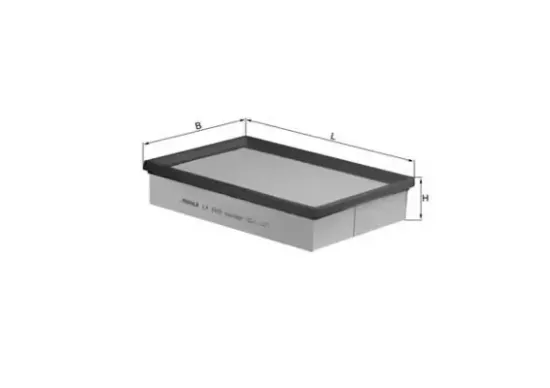 Luftfilter KNECHT LX 1570 Bild Luftfilter KNECHT LX 1570