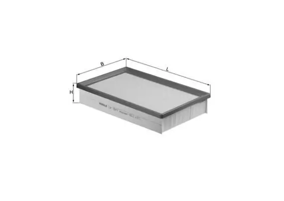 Luftfilter KNECHT LX 1571