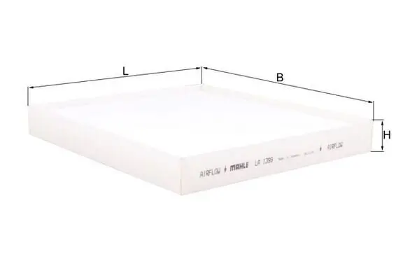 Filter, Innenraumluft KNECHT LA 1399