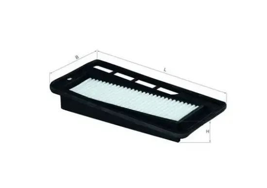 Luftfilter KNECHT LX 1743 Bild Luftfilter KNECHT LX 1743