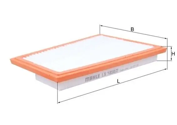 Luftfilter KNECHT LX 1850/2