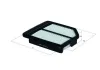 Luftfilter KNECHT LX 2123 Bild Luftfilter KNECHT LX 2123