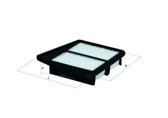 Luftfilter KNECHT LX 2835 Bild Luftfilter KNECHT LX 2835