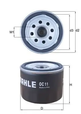 Ölfilter KNECHT OC 11