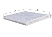 Filter, Innenraumluft KNECHT LAK 411