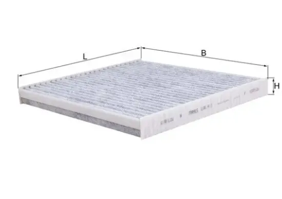 Filter, Innenraumluft KNECHT LAK 411 Bild Filter, Innenraumluft KNECHT LAK 411