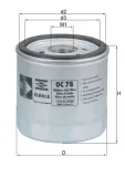 Ölfilter KNECHT OC 78