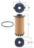 Ölfilter KNECHT OX 1218D