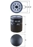 Ölfilter KNECHT OC 298