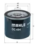Ölfilter KNECHT OC 494