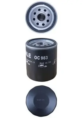 Ölfilter KNECHT OC 983 Bild Ölfilter KNECHT OC 983