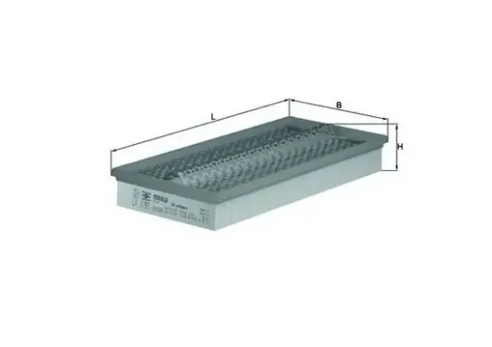 Luftfilter KNECHT LX 1291 Bild Luftfilter KNECHT LX 1291