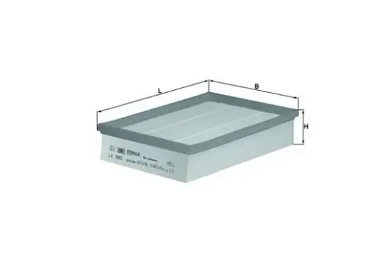 Luftfilter KNECHT LX 935 Bild Luftfilter KNECHT LX 935