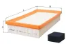 Luftfilter KNECHT LX 798/1 Bild Luftfilter KNECHT LX 798/1