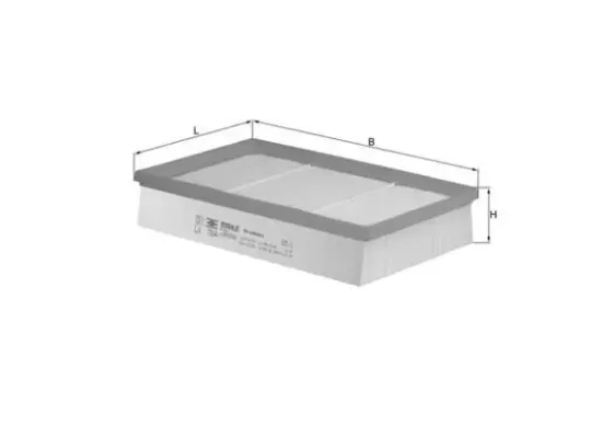 Luftfilter KNECHT LX 784/1 Bild Luftfilter KNECHT LX 784/1