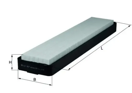 Luftfilter KNECHT LX 327 Bild Luftfilter KNECHT LX 327