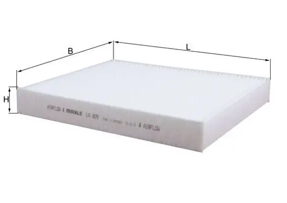 Filter, Innenraumluft KNECHT LA 809