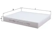 Filter, Innenraumluft KNECHT LA 809
