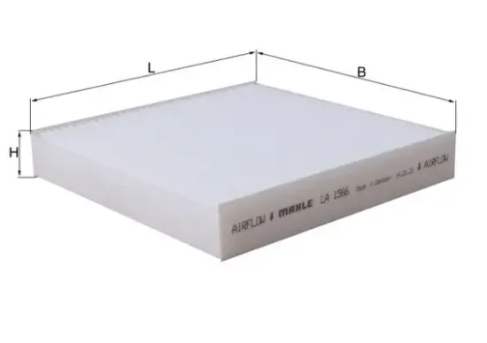 Filter, Innenraumluft KNECHT LA 1566 Bild Filter, Innenraumluft KNECHT LA 1566