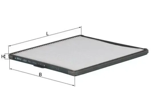 Filter, Innenraumluft KNECHT LA 624 Bild Filter, Innenraumluft KNECHT LA 624