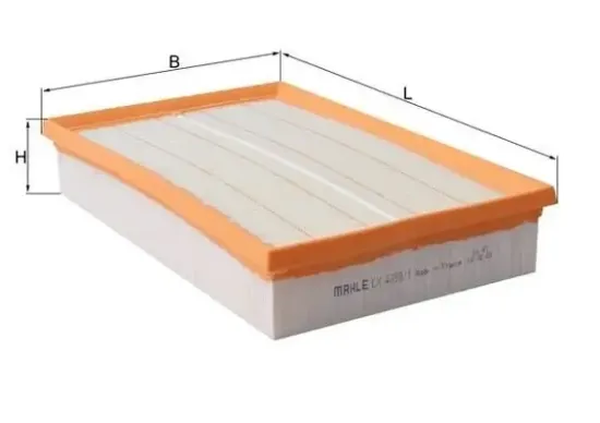 Luftfilter KNECHT LX 4398/1 Bild Luftfilter KNECHT LX 4398/1