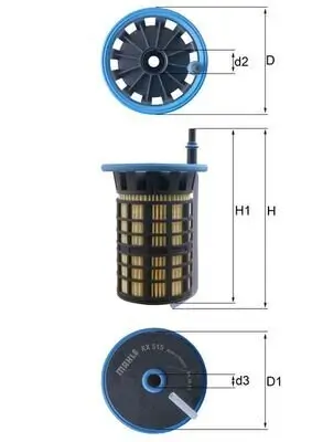 Kraftstofffilter KNECHT KX 515