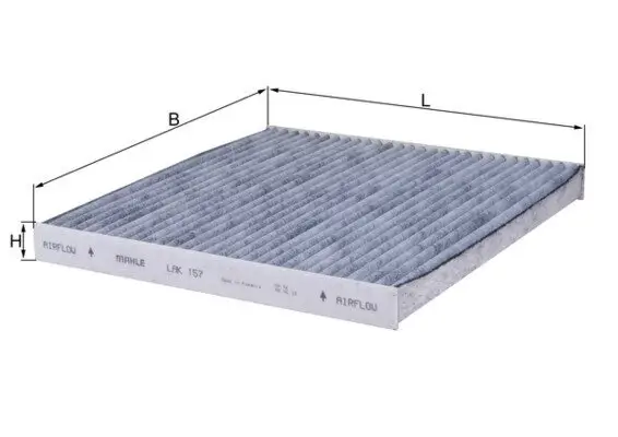 Filter, Innenraumluft KNECHT LAK 157