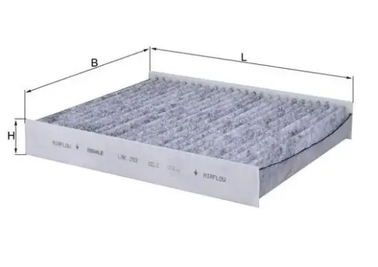 Filter, Innenraumluft KNECHT LAK 293 Bild Filter, Innenraumluft KNECHT LAK 293