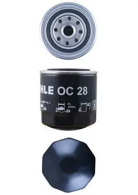 Ölfilter KNECHT OC 28 Bild Ölfilter KNECHT OC 28