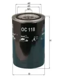 Ölfilter KNECHT OC 118